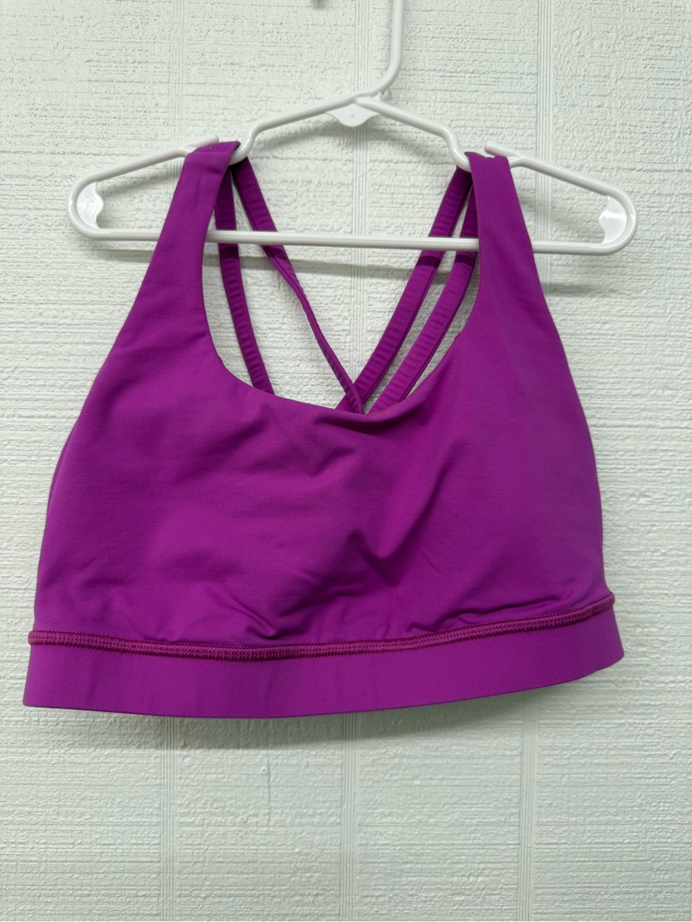 lululemon athletica Magenta Strappy Sports Bra